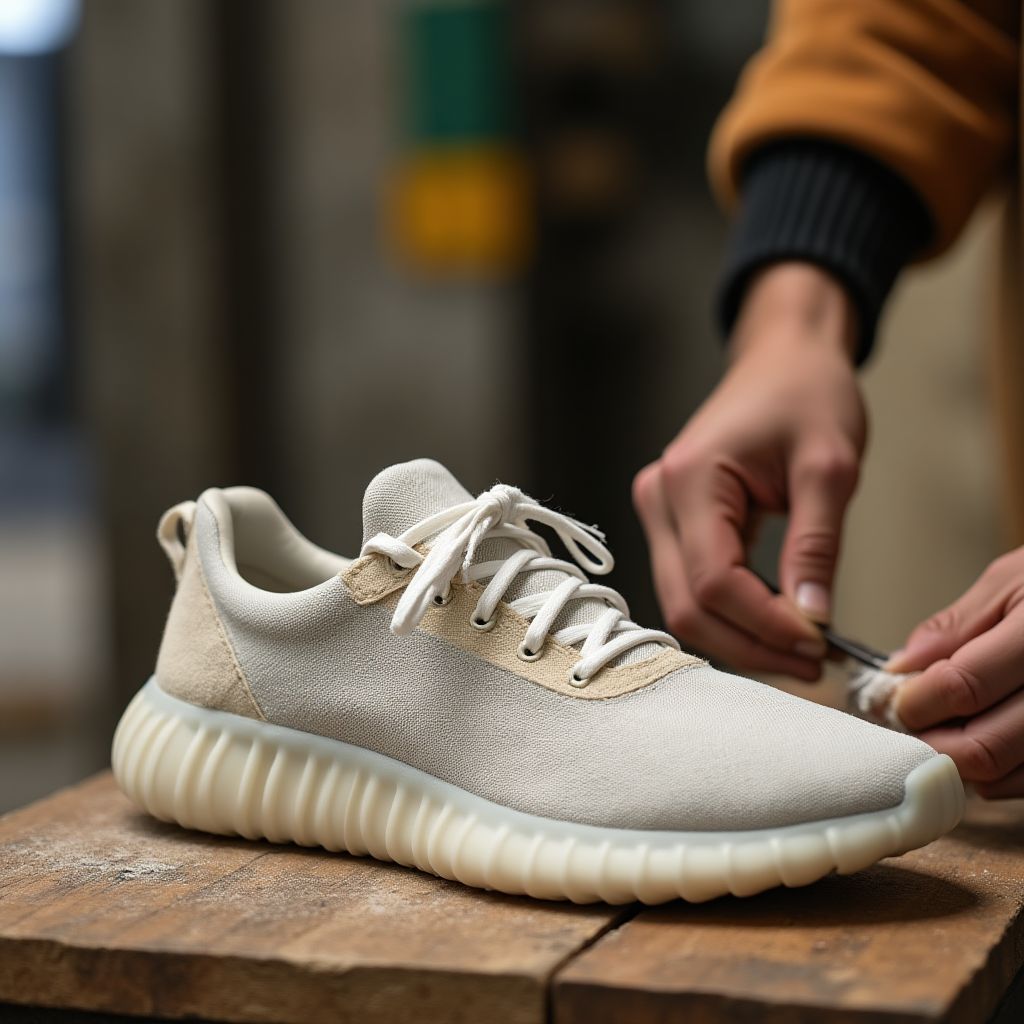 Eco-friendly shoe manufacturing process